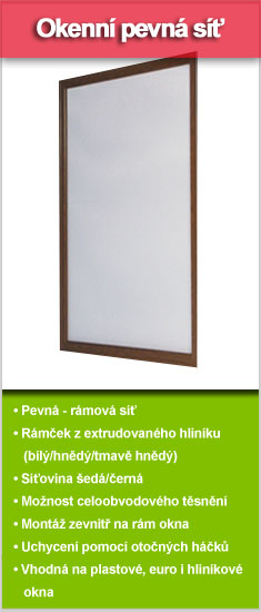 okenní pevná síť AKCE - kopie